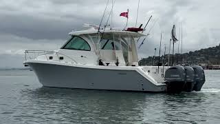 Pursuit OS 385 2022 for sale with Rifkin Yachts.