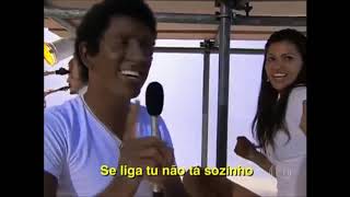 Marcelo Adnet imitando Caetano Veloso e Jorge Ben Jor