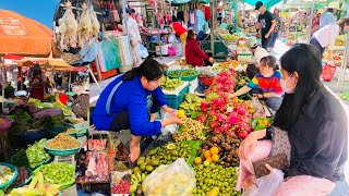 Food & Dessert in Phnom Penh Morning Market | Best Exploring Authentic Street Food & Dynamic Market