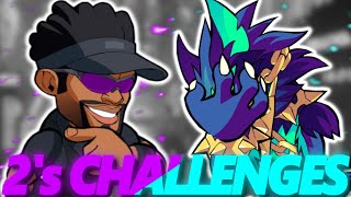 Ranked 2v2's But I DESTROY Lahkan's Mental!!! - Brawlhalla Challenges