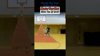 Improve Your Basketball Shooting Perception with the 32 Drill! 🏀 #shorts