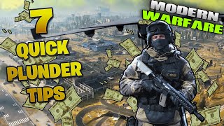 Call of Duty Modern Warfare Plunder - 7 QUICK tips  for beginners -  Cod mw WARZONE