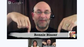 Hangouts on Air with Ronnie Bincer