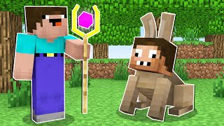 НУБ ПРЕВРАТИЛ ПРО В КРОЛИКА МАЙНКРАФТ ! НУБИК И ПРО ТРОЛЛИНГ ЛОВУШКА В MINECRAFT Дак Плей