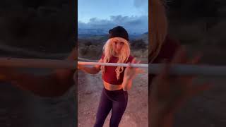 Ever wondered what a Dragon Staff burn off sounds like? My favorite sound! #Asmr #fireasmr