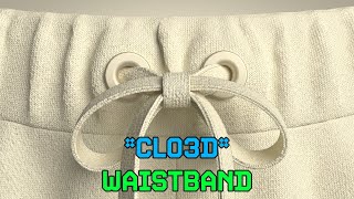 CLO3D | Waistband