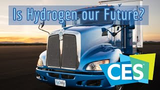 Kenwood Toyota Zero Emission Hydrogen Fuel Cell Truck | CES 2019