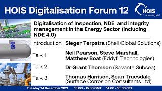 HDF12 3DGP Digitalising subsea inspection and asset integrity