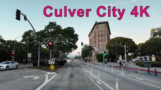 Relaxing Drive in Culver City, California ASMR 4K