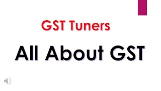 All About GST - Part 1 | Taxable Event under GST | Basics of GST