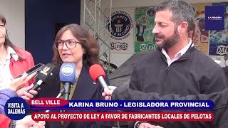 BELL VILLE- RECORRIDA POR LA FABRICA  DALEMAS - KARINA BRUNO