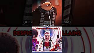 Gru vs Despicable Me Villains