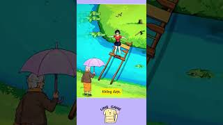 Funny game - Qua sông đón bà nội #tiktok #gamevui #shorts #fypシ゚viral