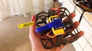 FlexRC Mini Owl First LOS flight on 6500kv motors