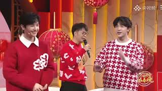 INTO1 Nine and Patrick Tiger Dance + Double Speed Dance 尹浩宇高卿尘虎步舞 |  YOUNG在春晚 Spring Festival