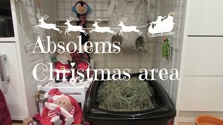 Rabbit Christmas area