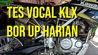 CEK VOCAL KLX BOR UP HARIAN