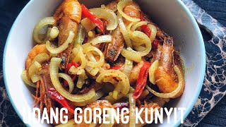 Udang Goreng Kunyit (Turmeric Prawn)