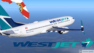 CYYZ-KMCO / WestJet 737-7CT / X-Plane 11