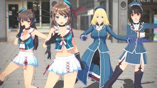 【MMD艦これ】 ヒビカセ 【高雄型四姉妹】