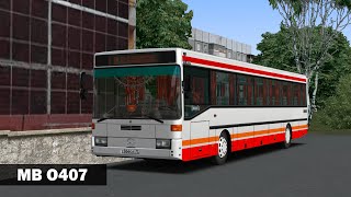 OMSI 2 Карта Чистогорск Маршрут 39 Mercedes Benz O407