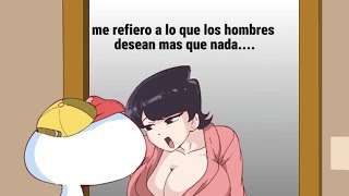 corazón que no ve ojos que no sienten..XD#shuuko komi