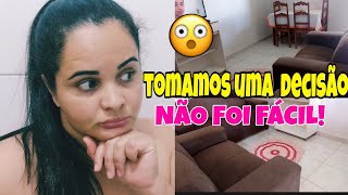 TOMAMOS UMA DECISÃO|FAXINA NA SALA|MAE COM QUATRO FILHOS