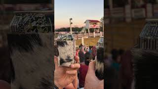 Cow hide drink holder cowtown rodeo 4 cowboy Thursdays #shorts #short #diy #shortvideo