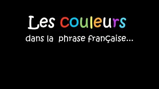 Диалоги на французском.Французские прилагательные, выражающие цвет, их место во фразе.