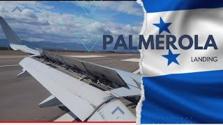 Landing New Palmerola Airport Honduras / American Airlines from Miami [4K] Airbus 320