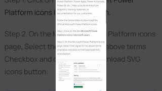 How To Download Microsoft Power Platform Icons.