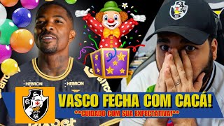 VASCO FECHA COM CACÁ, ZAGUEIRO EX-ATHLETICO-PR | NUNCA FOI TÃO DIFÍCIL CONFIAR EM ALGO