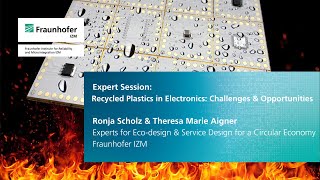 Expert Session: Recycled Plastics in Electronics - Challenges & Opportunities