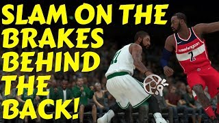 NBA 2K18 : Move of the Week 1 : Space Creating Behind the Back! Ankle Breaker [Dribble Tip/Tutorial]