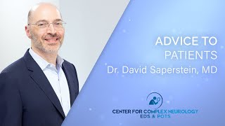 Dr. Saperstein - Advise to Undiagnosed Patients