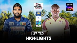 SL vs WI 2nd T20I Highlights: Debutant Wellalage, Asalanka stun West Indies as Sri Lanka draw level