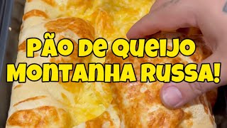 Pão de queijo montanha russa #pao #paodequeijo #asmr #satisfying