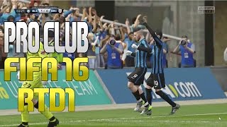 FIFA 16 PRO CLUB ITA - Road To Division 1 -  HD XBOX ONE FIFA 16