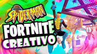 El increible mapa de SpiderMan en Fortnite Creativo