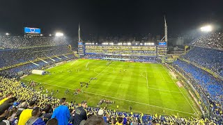 "Boca, mi buen amigo..." - Recibimiento de la hinchada de BOCA en la BOMBONERA