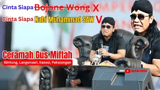 TANGGAPAN GUS MIFTAH LAGU CINTA SIAPA SPESIAL TAHUN BARU ISLAM 1446 H | GINTUNG KESESI PEKALONGAN