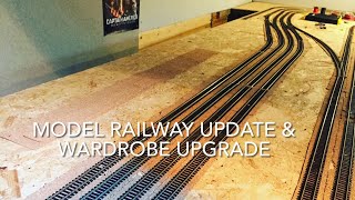 Basically Another Small Model Railway Update & Wardrobe Shelving Project