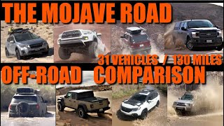 OFFROAD COMPARISON - MOJAVE ROAD 2021 (31 Vehicles / 130 Miles) an overlanding movie