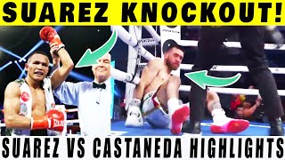 🔴 BRUTAL TKO! Charly Suarez vs Jorge Castaneda Highlights! WBO Internatl Championship (Series 15)