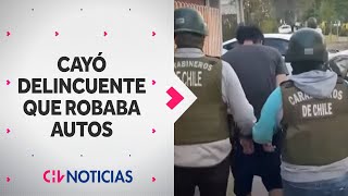 CAYÓ PELIGROSO DELINCUENTE que robaba vehículos tras intento de robo de camión