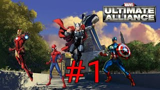 Marvel Ultimate Alliance Gameplay Walkthrough Part 1 Shield Battle Dr Doom