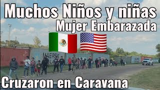 Casi 30 Inmigrantes CRUZARON El RIO BRAVO - Son Escoltados Por SOLDADO AMERICANO. Serie#3 Prt4