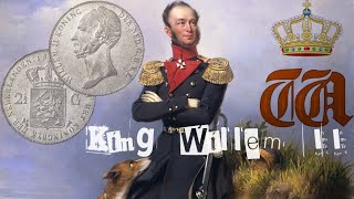 Netherlands 2½ gulden, 1845. King William II Нидерланды 2½ гульдена, 1845. Король Виллем II KM# 69