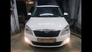 Ремонт жгута двери Skoda Fabia