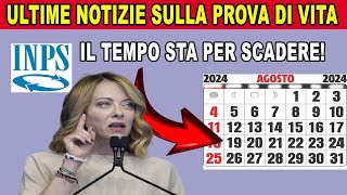 ⚠️ Prova di vita 2024-2025: la scadenza si avvicina!  Non perdete la vostra pensione!